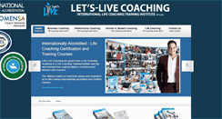 Desktop Screenshot of lifecoachingsouthafrica.co.za